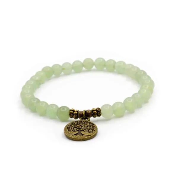 Grønn Aventurin krystall armbånd