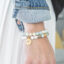 Hope & Balance - Amasonitt krystall armbåndsett m/lotus