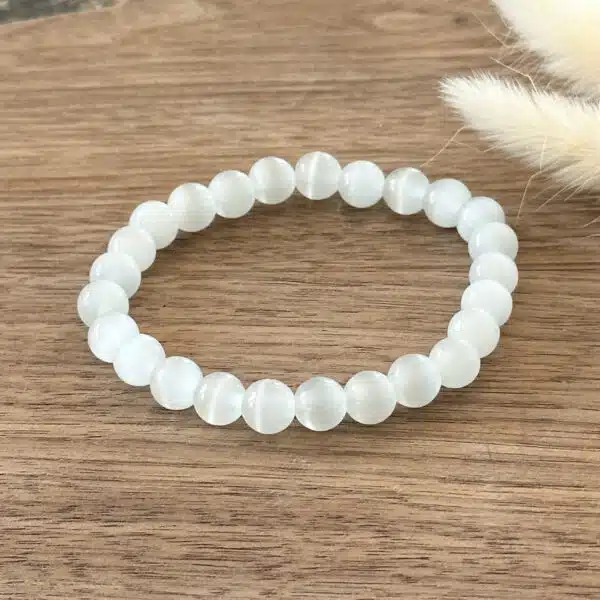 Healing - Selenitt krystall armbånd