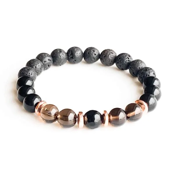 svart turmalin armbånd