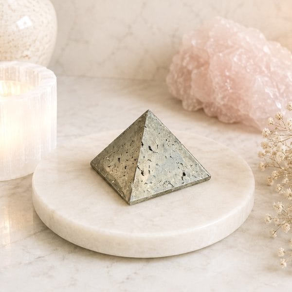 Protection & Abundance - Pyritt pyramide