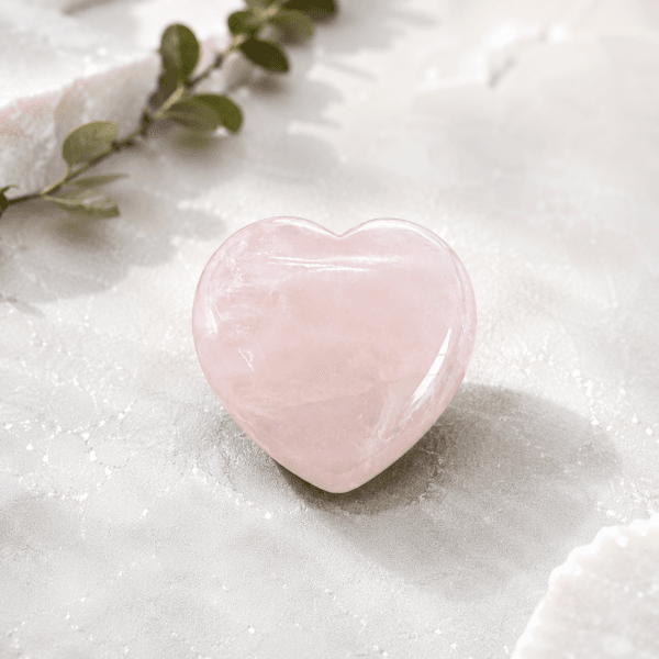 Love - Rosenkvarts hjerte S