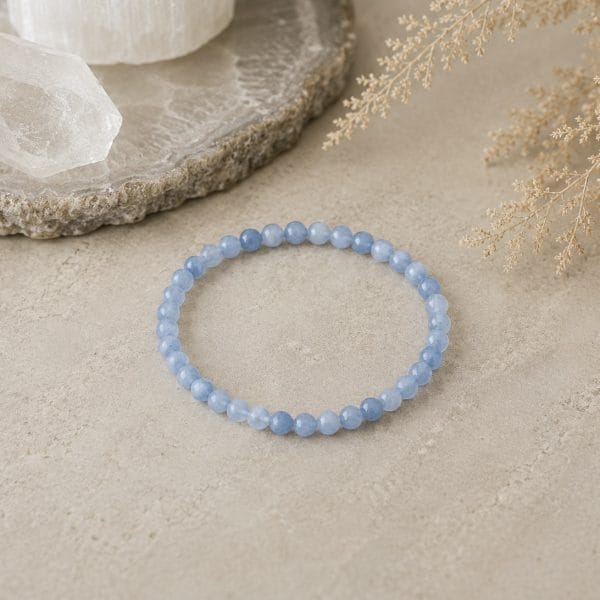 The mermaids treasure – Akvamarin  krystall armbånd
