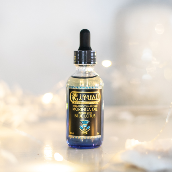 Ritual Moringa Oil infused with Blue Lotus