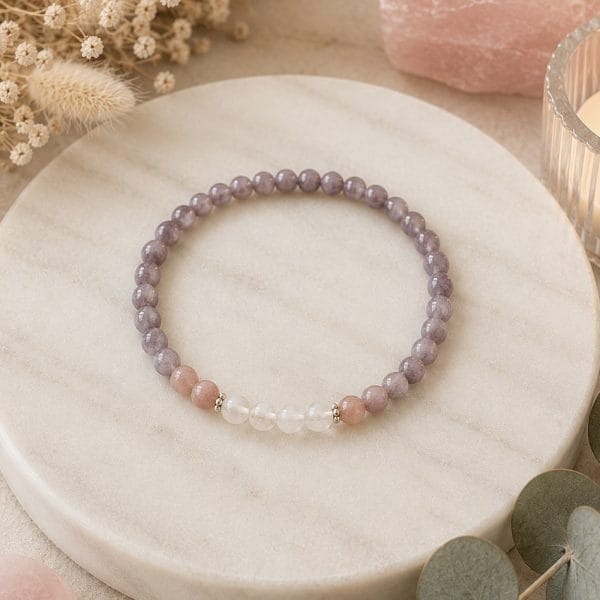I am simply a Goddess - Labradoritt Krystall armbånd 6mm