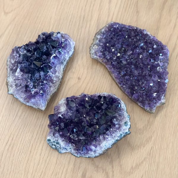 Harmoniske toner - Ametyst biter rå AA