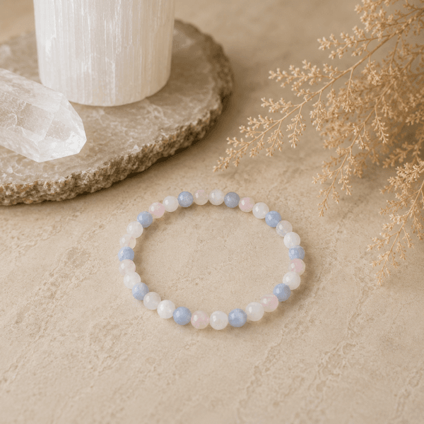 I am the symbol of love, transformation and new beginning - krystall armbånd