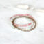 I am a symbol of grounding, balance and self love - krystall armbånd