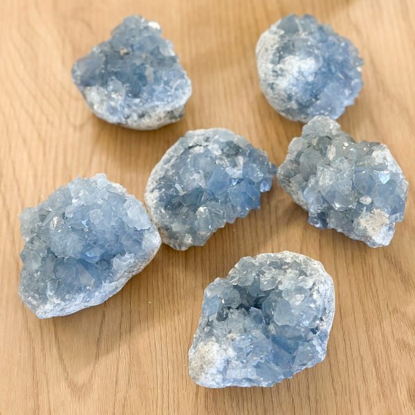 Angel Whisper  - rå celestinklynge