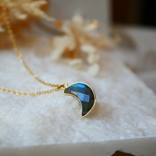 Intuition – labradoritt halskjede Moon 2026 Collection
