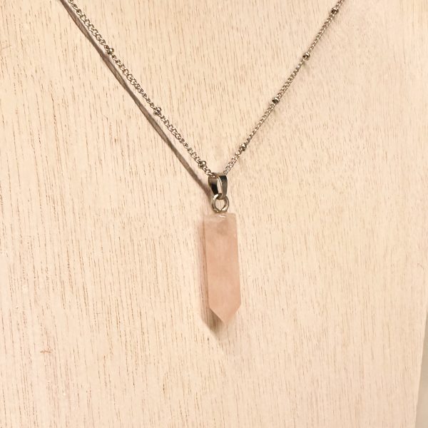 The vibration of love  - rosenkvarts krystallkjede point