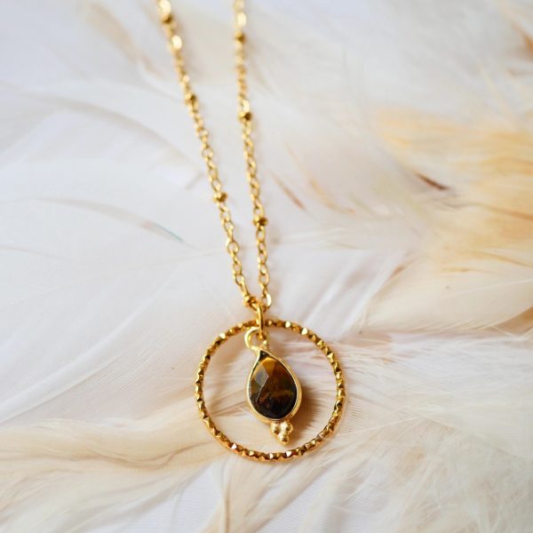 Power house - tigerøye halskjede 2026 Collection