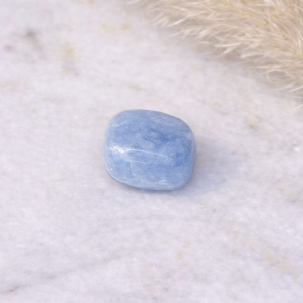 Stress relief - Blå kalsitt enkeltkrystall