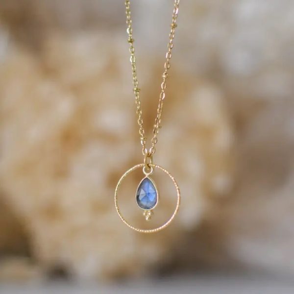 Intuition – labradoritt halskjede Circle 2026 Collection